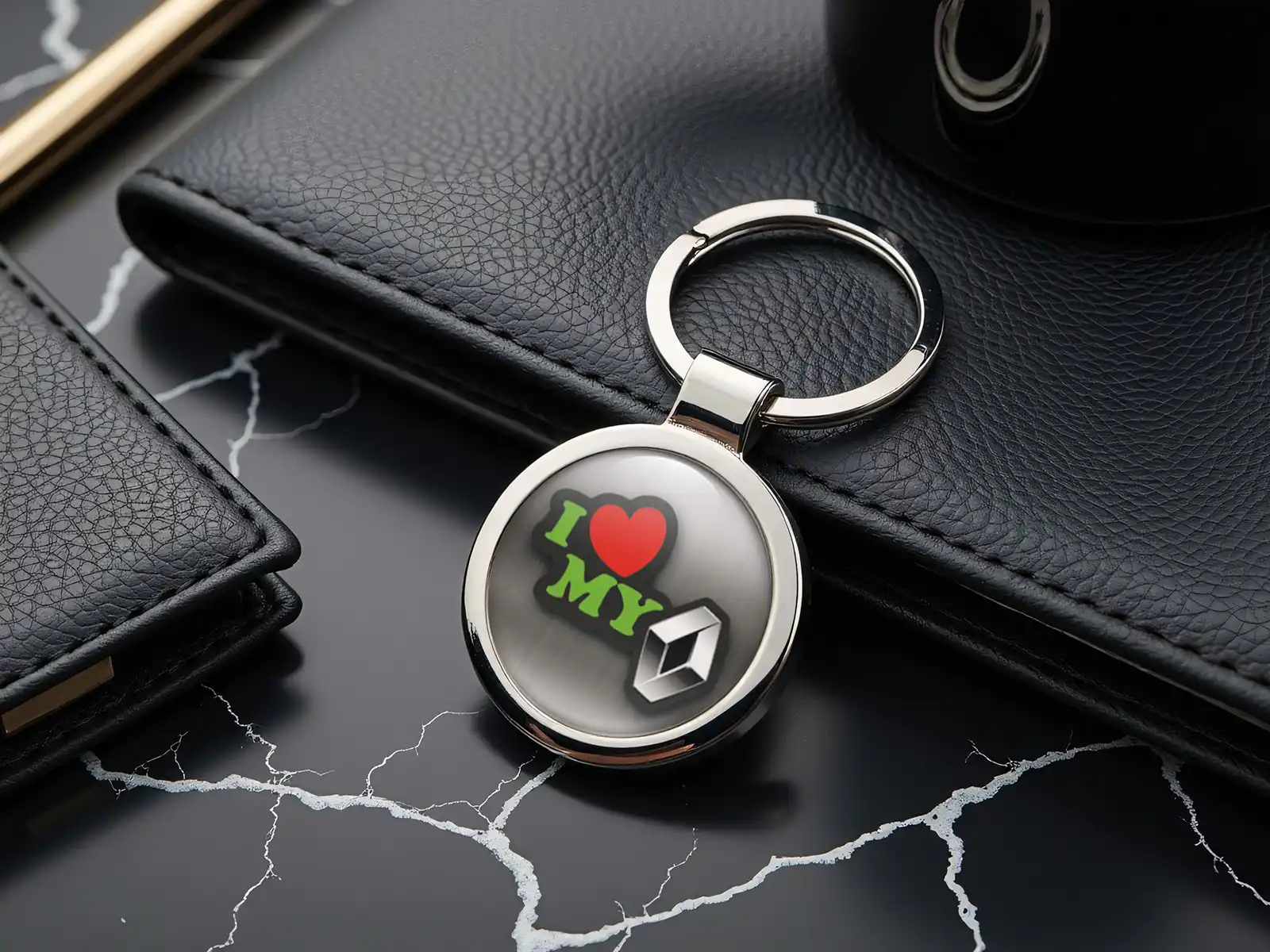Key Chain Holder Metal Sturdy Metallic Force